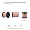 Handcrafted Earphone Cable with 4-Core Oxygen-Free Copper Silver-Plated Wires and Gold-Plated Connectors for Shure 846 535 - Xelento Generation 2 MMCX Cable-DETAIL~2