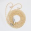 8-Core Deep Blue Silver-Plated Single Crystal Copper Headphone Cable DIY Upgrade Cable for Sennheiser-Headphone cable109