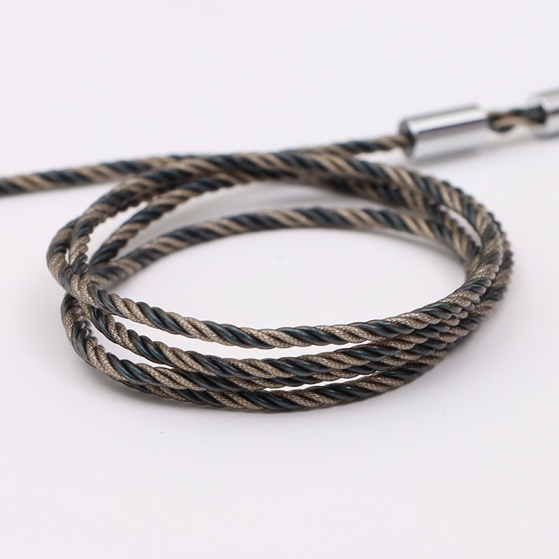 Experience Superior Sound Quality with Handcrafted 4-Core Single Crystal Copper Braided Myelomax Audio Cable-Headphone cable115