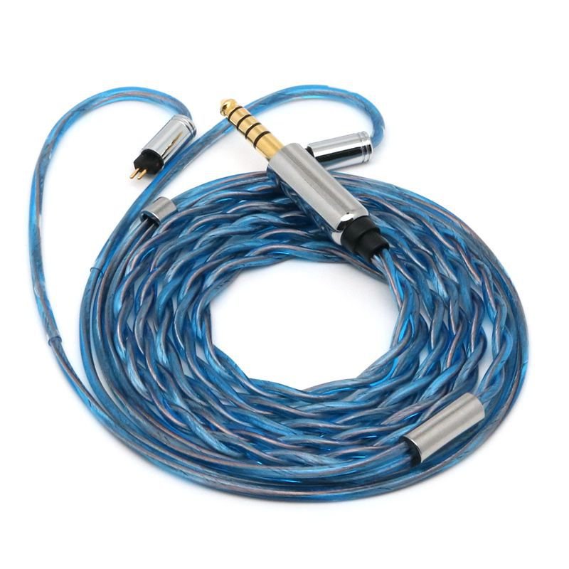 2-Core Single Crystal Copper Dual Coaxial Upgrade Cable for Sennheiser Headphones -Headphone cable146