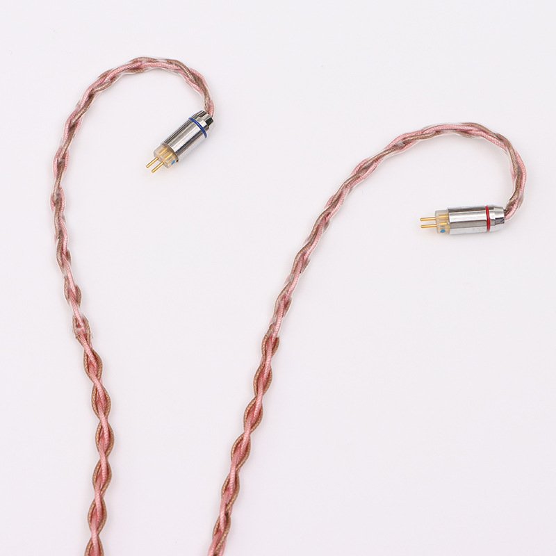 8-Core Deep Blue Silver-Plated Single Crystal Copper Headphone Cable DIY Upgrade Cable for Sennheiser-Headphone cable156