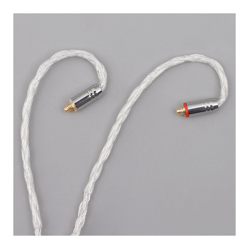 24-Core Deep Blue Silver-Plated Single Crystal Copper Headphone Cable DIY Upgrade Cable for Sennheise-Headphone cable161