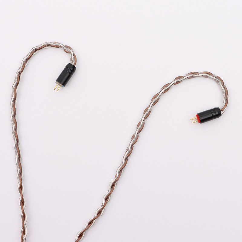 8-Core Deep Blue Silver-Plated Single Crystal Copper Headphone Cable DIY Upgrade Cable for Sennheiser-Headphone cable172
