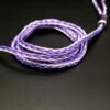 8-Core Deep Blue Silver-Plated Single Crystal Copper Headphone Cable DIY Upgrade Cable for Sennheiser-Headphone cable175