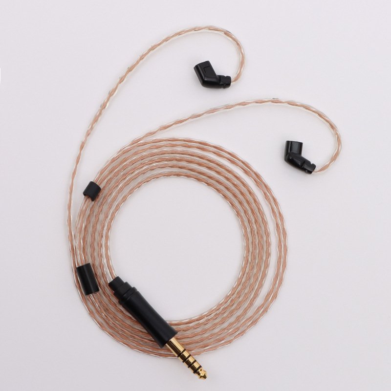 High-Quality 4-Core Single Crystal Copper Headphone Cable for DIY Upgrade Compatible with Sennheiser-Headphone cable182