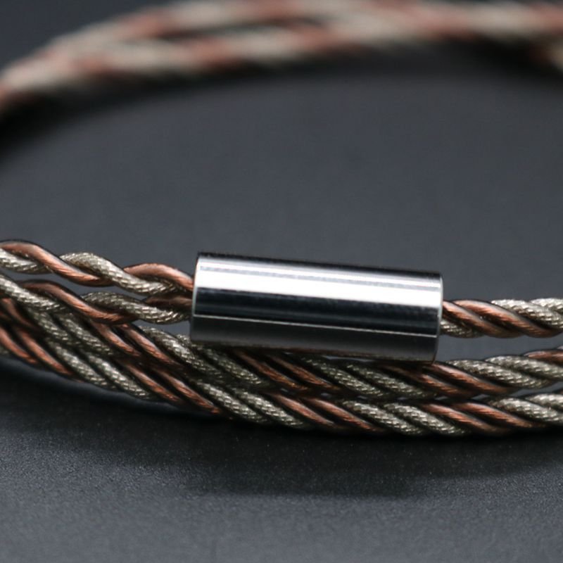 8-Core Deep Blue Silver-Plated Single Crystal Copper Headphone Cable DIY Upgrade Cable for Sennheiser-Headphone cable187