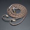 8-Core Deep Blue Silver-Plated Single Crystal Copper Headphone Cable DIY Upgrade Cable for Sennheiser-Headphone cable188