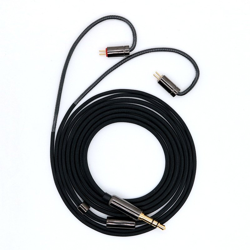 Professional 2-Core Coaxial Tin-Plated Copper Upgrade Cable for Headphones - DIY Earphone Wire for Sennheiser, beyerdynamic, and Audio-Technica-Headphone cable27