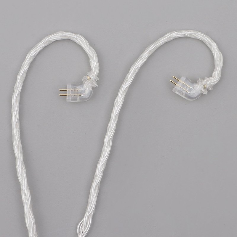 16-Core Deep Blue Silver-Plated Single Crystal Copper Headphone Cable DIY Upgrade Cable for Sennheiser -Headphone cable5