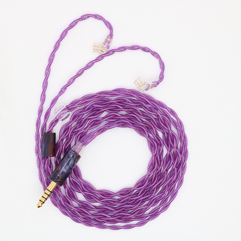 Experience Superior Sound Quality with Handcrafted 4-Core Single Crystal Copper Braided Myelomax Audio Cable-Headphone cable51
