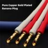 FURUTECH FS-a36 Hifi Audio Speaker Cable 6N OCC Copper Amplifier Banana Connectors Cables-04